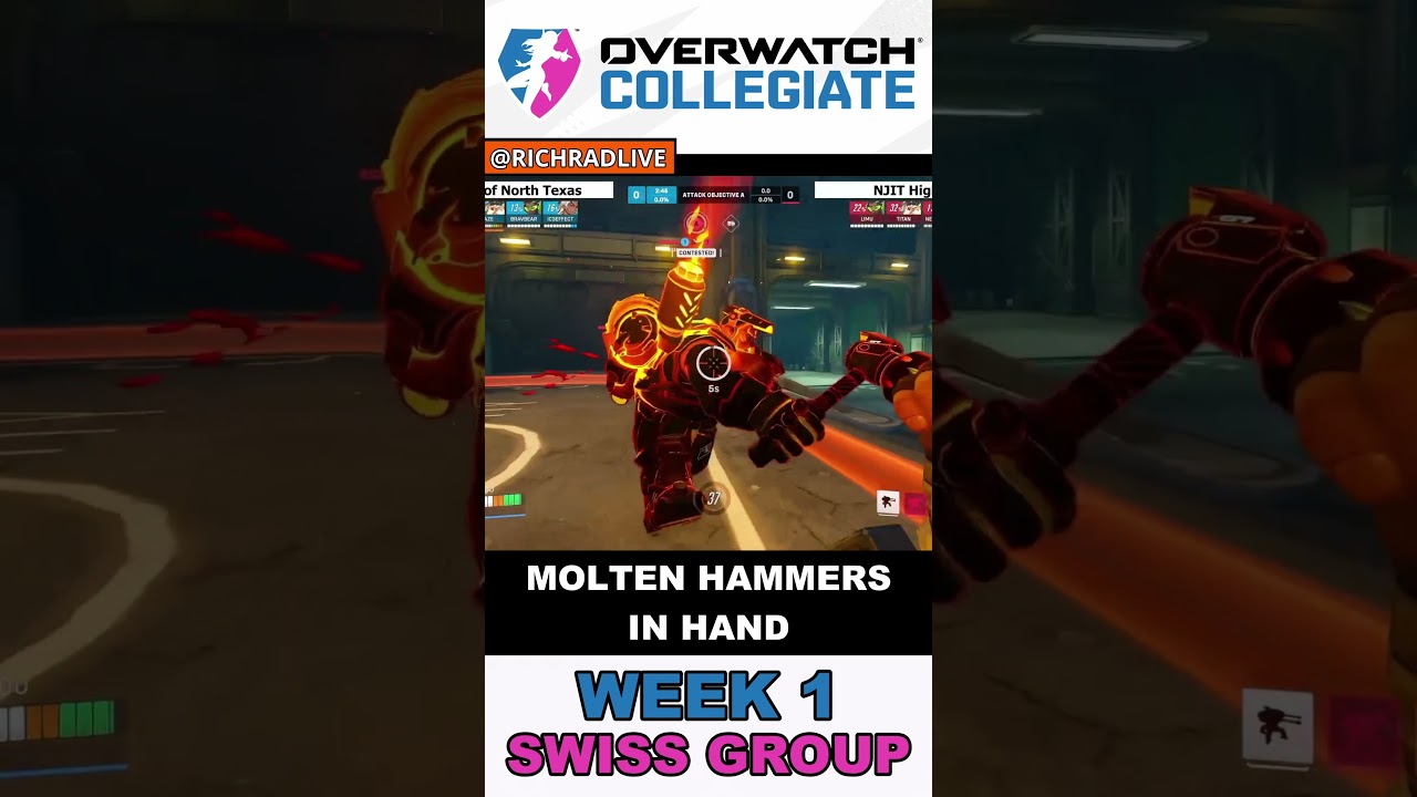 Torb 1v1 - Collegiate Overwatch Week 1 Highlights 3 of 3 