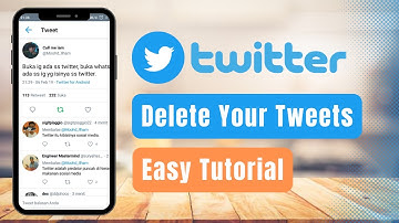 How to Delete Tweets on Twitter !