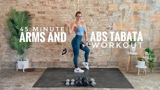 Arms and Shoulders TABATA - Intense Workout by Mykal L. - Skimble