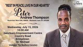 A Service of Thanksgiving for the Life of Peter Thompson