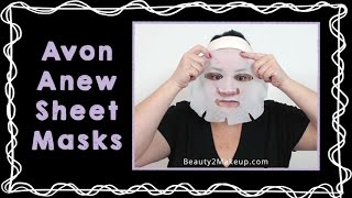 Avon Sheet Mask Review & How To Use