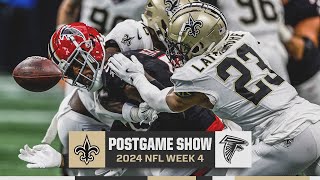 Falcons vs. Saints Postgame Show | 2024 NFL Week 4