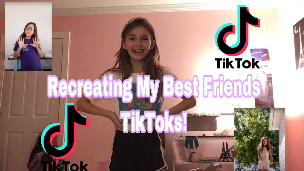 Recreating My Best Friends TikToks! YouTube
