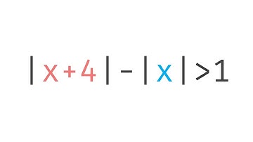 How to Solve an Inequality with Two Absolute Values by Squaring Method