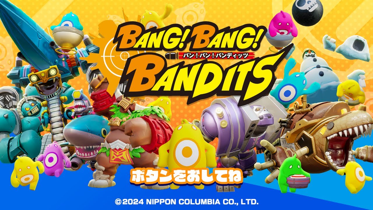 ばんばんページ Bang!!Bang!!Bandits Switch - full Playthrough (Sudachi) - YouTube
