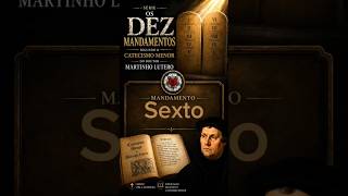 série CATECISMO MENOROs Dez Mandamentos SEXTO MANDAMENTO #catecismo #jesus #viral #cristo #lutero