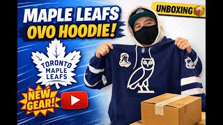 Toronto Maple Leafs Ovo Hoodie Unboxing U0026 Fit Review  Fanatics Haul
