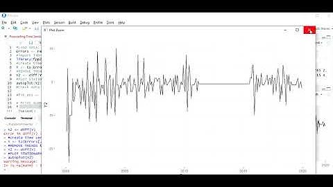 Forecasting in R with Exponential Smoothing