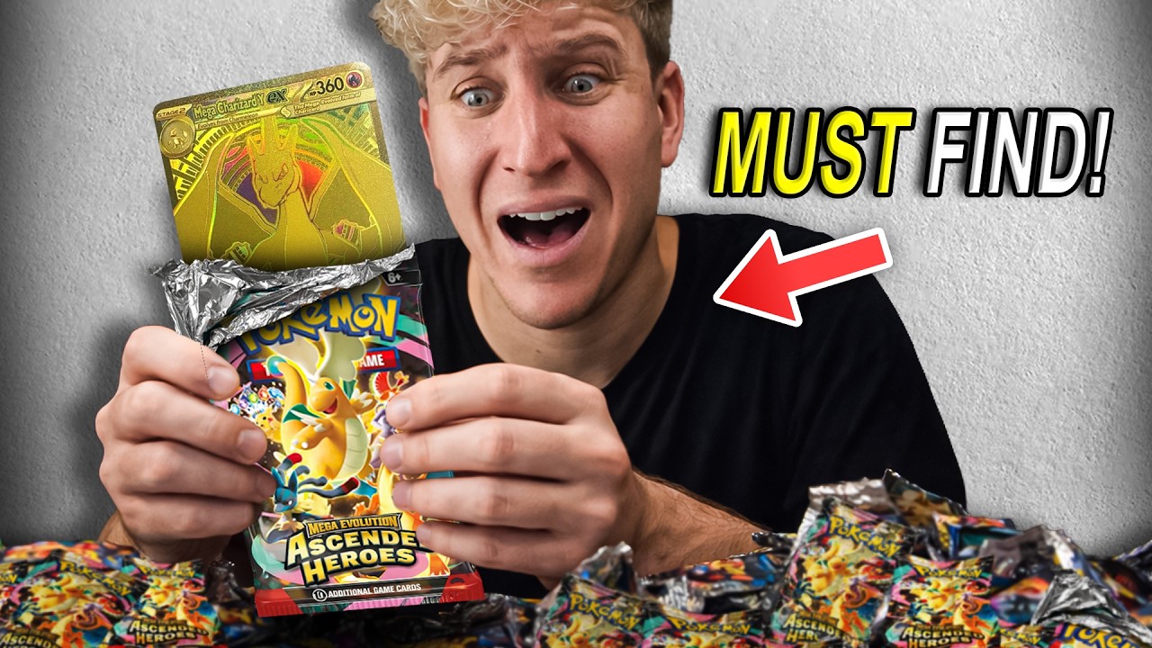 Opening Ascended Heroes Until I Pull Mega Charizard...