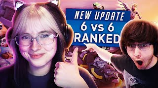 I CARRIED Super in 6v6 Overwatch Ranked…