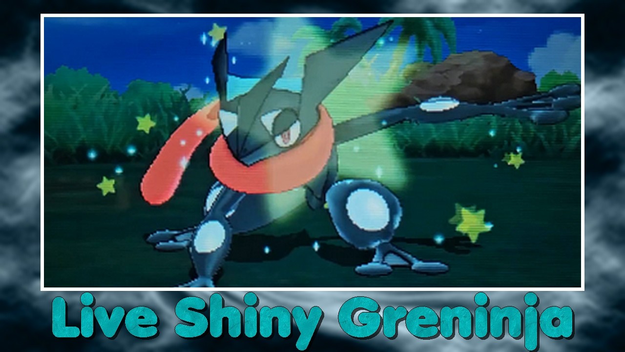[Live] Shiny Greninja / Amphinobi after 2637 RE!