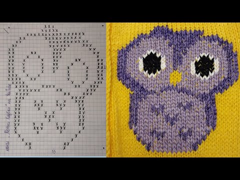 ВЫШИВКА по петлям /ДЕТСКИЙ КОМБИНЕЗОН СПИЦАМИ