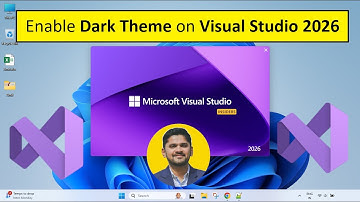 How to Enable Dark Theme on Visual Studio 2026 | Amit Thinks