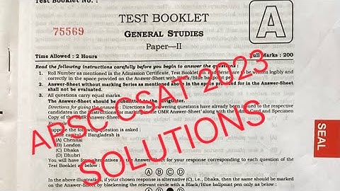 APSC CSAT solved paper 2023 | Complete Maths and Reasoning Portions | Part 1 | #studywithaayang