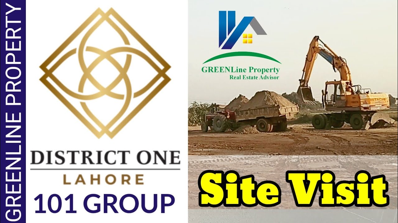 District One Lahore | A Project of 101 Group | Site Visit | Development Work 