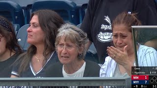 Bronx native Andrew Velazquez hits first homer in NY & brings family to tears! screenshot 5