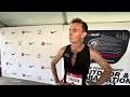 Under Amour's Wes Ferguson talks after winning his 800 semi at 2026 USA 800s