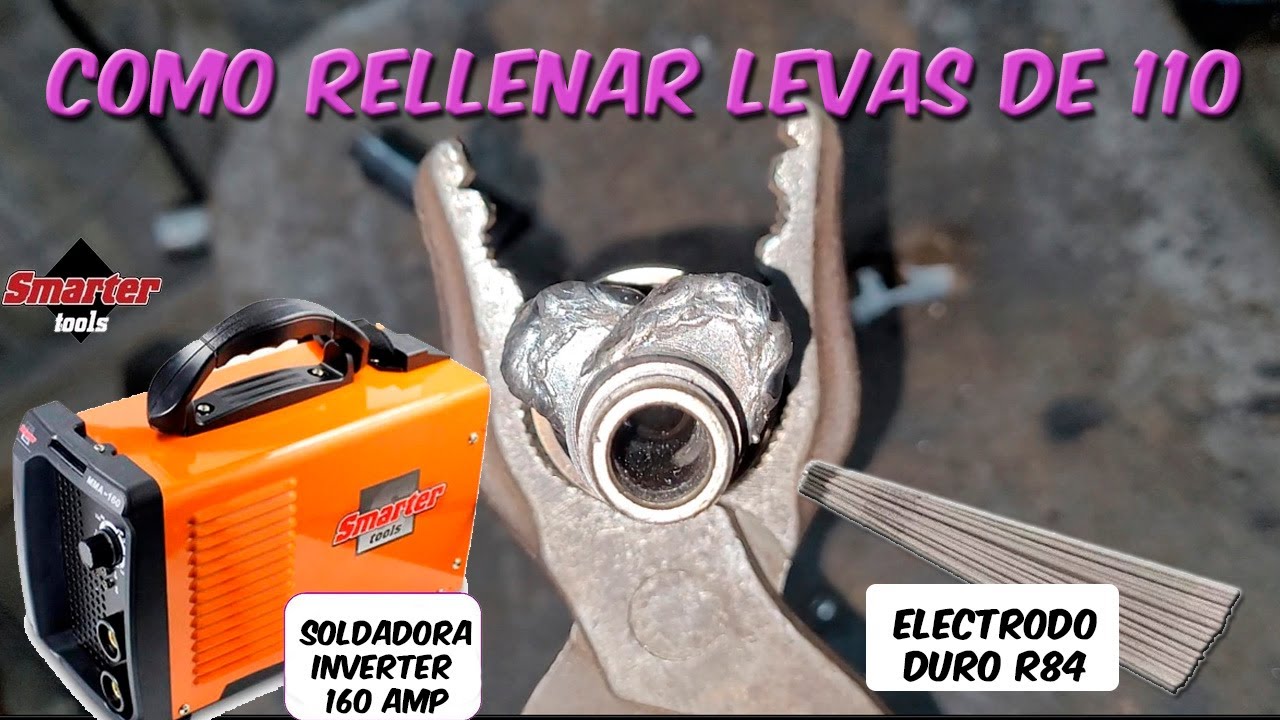 Como rellenar leva de 110 con Electrica