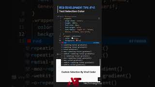 How to Change Text Selection Color 🤯  CSS selection Tutorial 🔥#shorts #viralshort #development