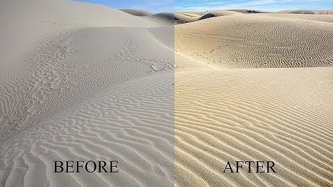 Photoshop - How to Edit Landscape Photos using Camera Raw FIlter