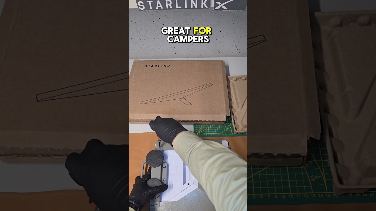 Starlink Mini Protective Case Magnetic Mount (Spacelink-System.com)