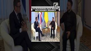 UK Prime Minister Burnham holds meeting with Ukraine’s Zelenskyy in Kyiv on first foreign trip