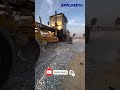 GSB laying over subgrade by grader #jcb #hindi #civilengineering #catgrader #machine