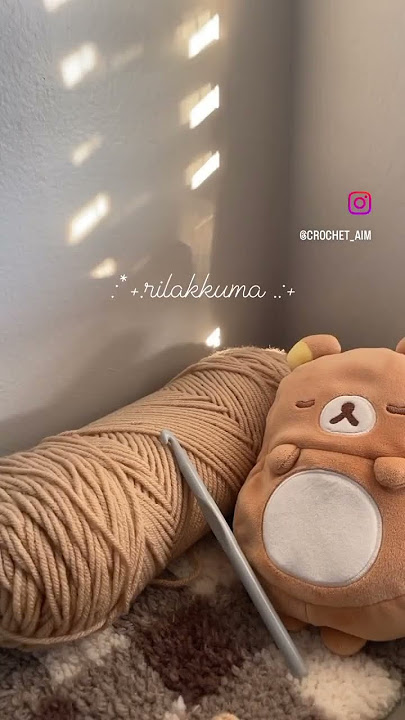 Kit DIY Amigurumi - Rilakkuma Salopette - Kit crochet - Creavea