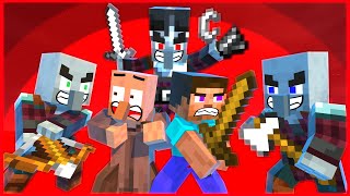 ПРИКЛЮЧЕНЧЕСКАЯ ИСТОРИЯ STEVE LIFE ПОЛНЫЙ ФИЛЬМ (1-4) - Анимационный фильм Minecraft