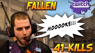 CSGO STREAM | FALLEN PLAYING MM on de_mirage | 41 KILLS