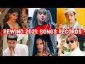 Rewind 2021 : 2021’s Global Songs Records - Most Viewed, Most Liked, Most Commented, Fastest 100