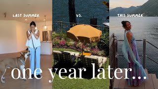 attending a DREAM wedding in Lake Como | 1 year after my breakup