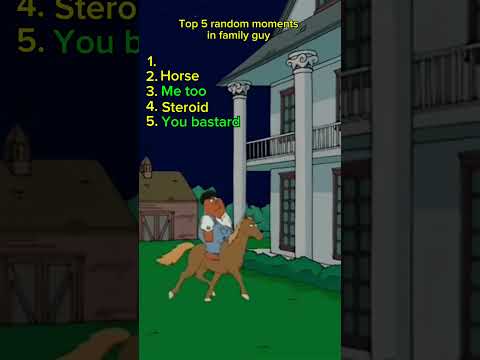 Top 5 Random Moments In Family Guy Foryou Funny Familyguy