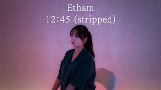 Etham (에담) - 12:45 | cover