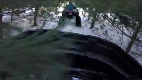 ATV SNOW TRACKS | EXTREME OFF-ROADING IN DEEP SNOW | TRAILBREAKER |