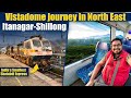 Vistadome journey in northeast  shatabdi express for arunachal  north east 5