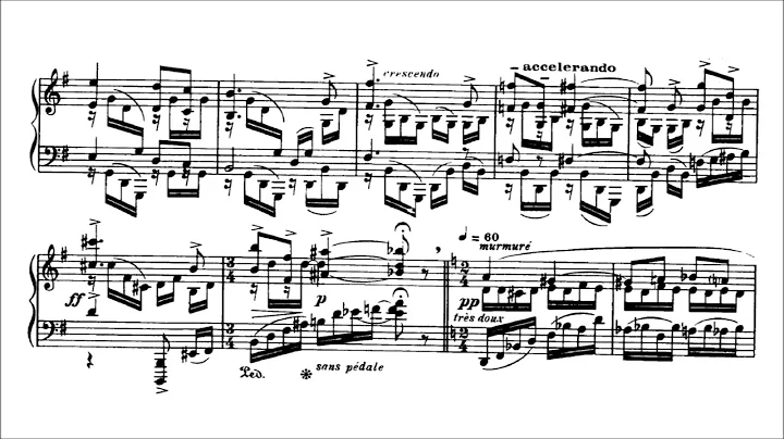 Francis Poulenc - Nocturnes [With score]