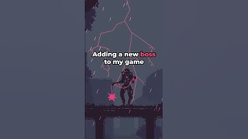 Adding a New Boss to my Solo Indie Game #shorts