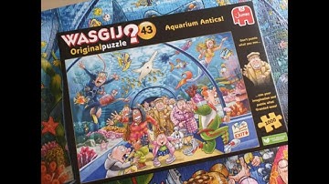 Wasgij Original 43 Aquarium Antics solution