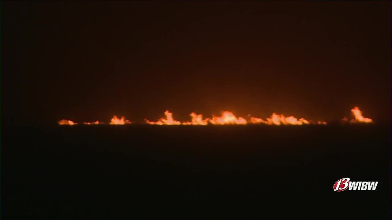 Oklahoma wildfires have spread into Southwest Kansas over the last week.