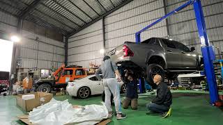 Hilux Rear Bumper Install