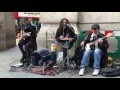 Snow Patrol, Chasing Cars (cover) - busking in the streets of London, UK