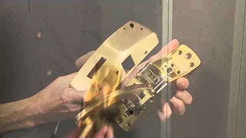 Corbin Russwin - ED3200 Series Rim Exit Device Installation