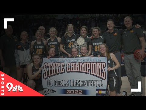 The Bison defeated a previously undefeated Briggsdale team in the Class 1A state title game. Flatirons Academy repeats as 1A girls basketball state champions