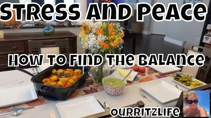 Stress and Peace | How to Find the Balance