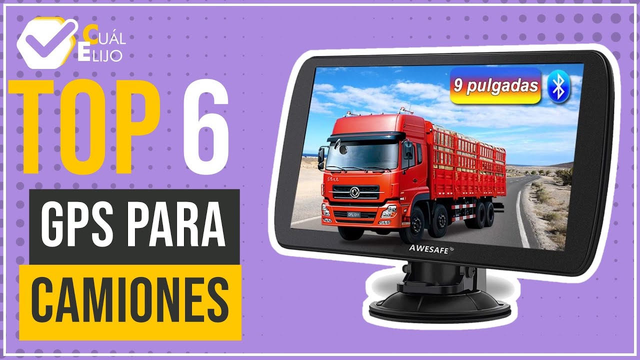 Gps para camiones - Top 6 - (CuálElijo) 