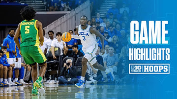 Oregon vs. UCLA | Highlights | Big Ten Men
