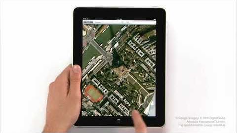 Apple iPad Tablet eBook Reader Feature