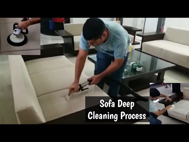 How To Cleaning Sofa Set, How To Sofa Stain Free, Sofa Deep Cleaning  Process #2 