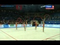 Japan 3 ribbons and 2 hoops AA Grand Prix Moscow 2012